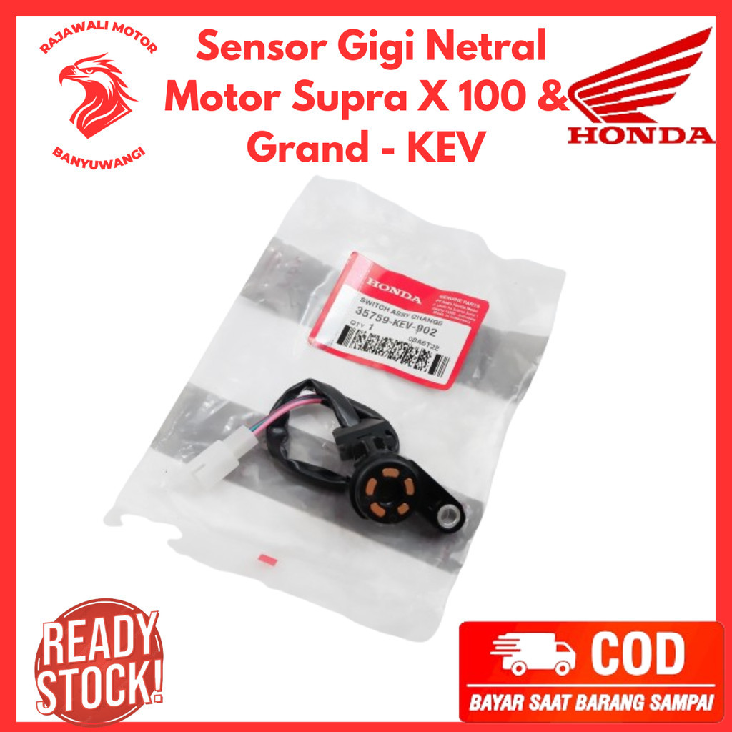 Switch Gigi Netral Motor Honda Supra Fit / Sensor Gigi Netral Motor Supra X 100 & Grand - KEV