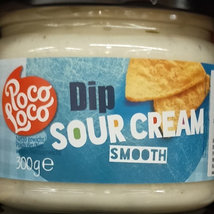 

Pocoloco Dip Sour Cream smooth 300gr
