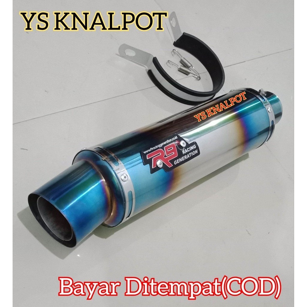 KNALPOT RACING R9 MUGELLO SLINCER R9 MUGELLO