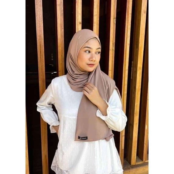 Ziya Instant - Pashmina Jersey - Albata Hijab  - Ziya Nude