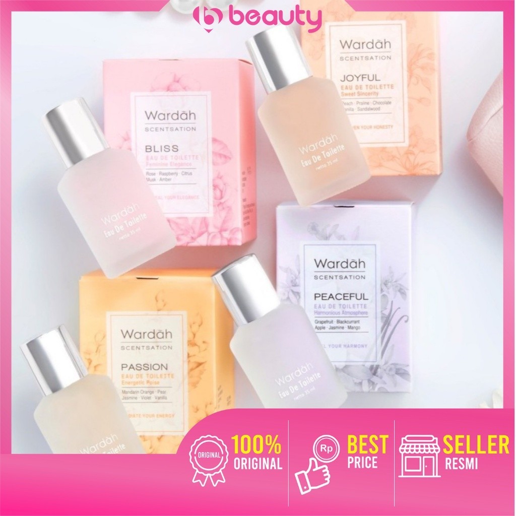 Wardah Scensation Eau de Toilette / parfum wardah