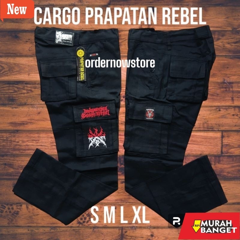Celana kerja pria yg kekinian lagi viral- best seller celana panjang cargo kempol pdl metal prapatan