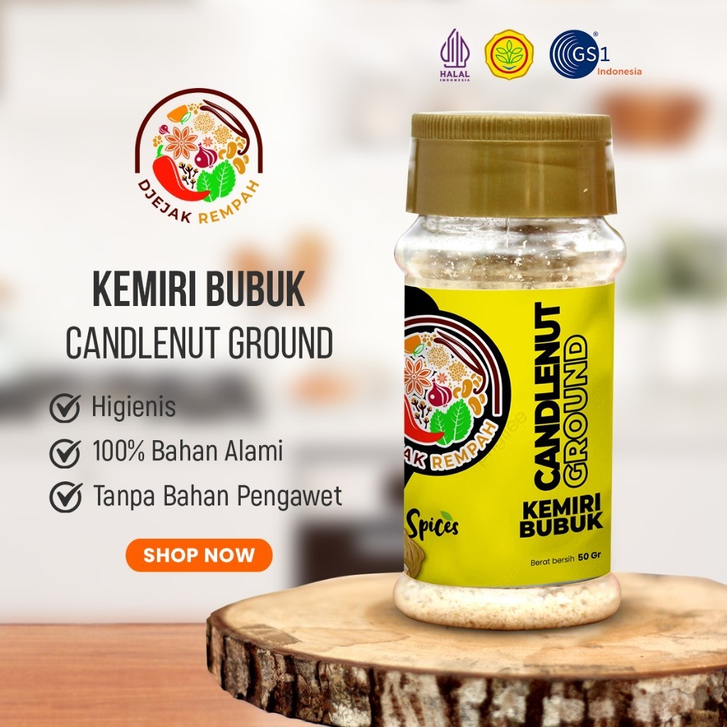 

Kemiri Bubuk (Candlenut Powder)