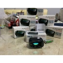 PUREMED PULSE OXIMETER / PULSE OXIMETRY GARANSI 2 TAHUN BLACK EDITION HARGA MUMER 100% ORIGINAL