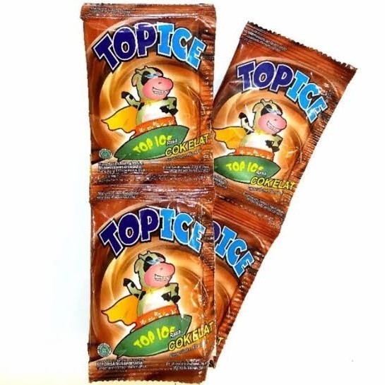 

Top ice varian rasa coklat