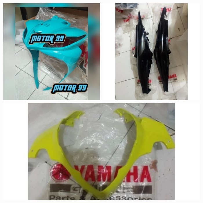 COVER BODY DEPAN DAN BELAKANG JUPITER Z1 HIJAU TOCHA ORI YGP