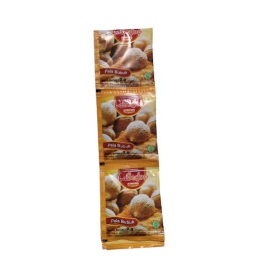 

1renceng 12pcs La sedaap pala bubuk 100%