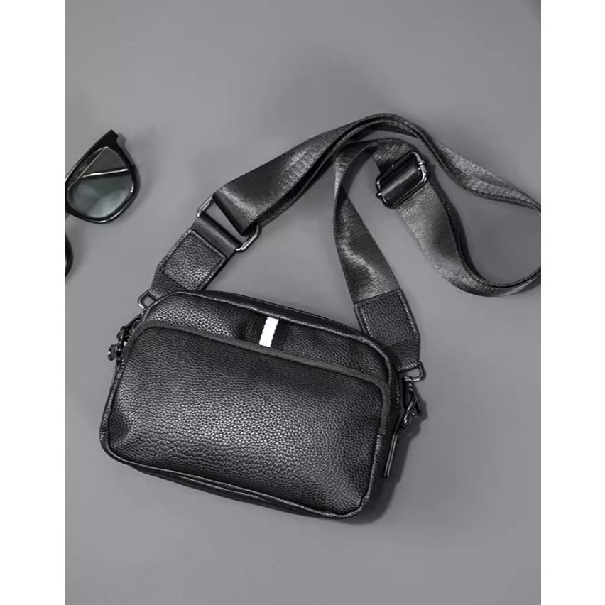 Tas Selempang Pria Kulit Tas Kulit Pria Tas Pria Tas Jalan GOLDBERG