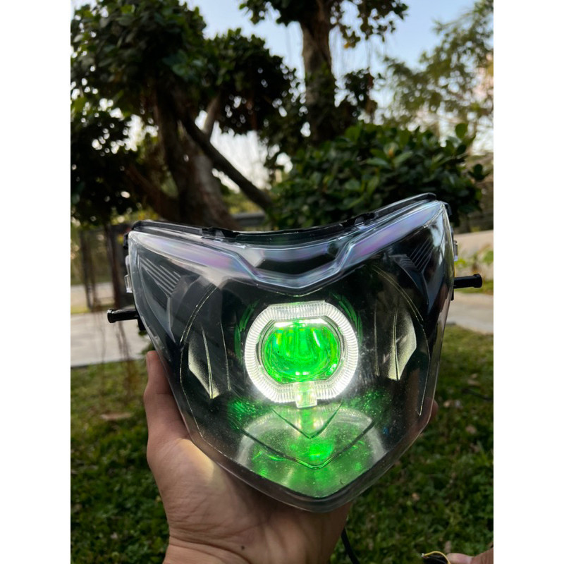 Reflektor Lampu depan jupiter mx new 135 biled led