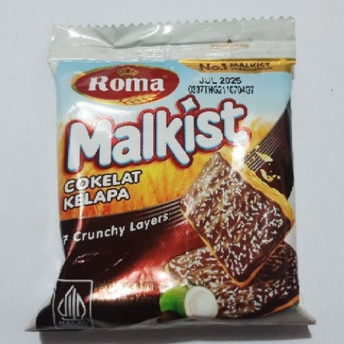 

Roma Malkist Rasa Cokelat Kelapa Sachet