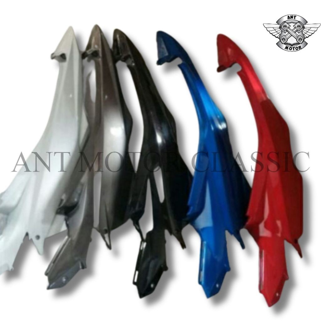 Cover Body Satria FU Facelift 2013 2014 2015 putih abu abu Hitam biru merah bahan tebal Mirip Ori