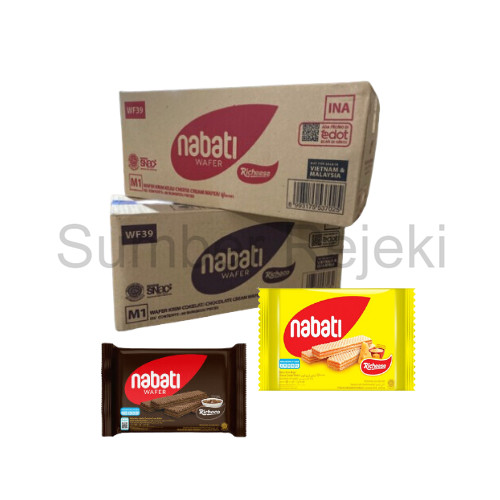 

NABATI RICHEESE WAFER 2000 (1 DUS / 60 PCS) COKLAT & ORIGINAL