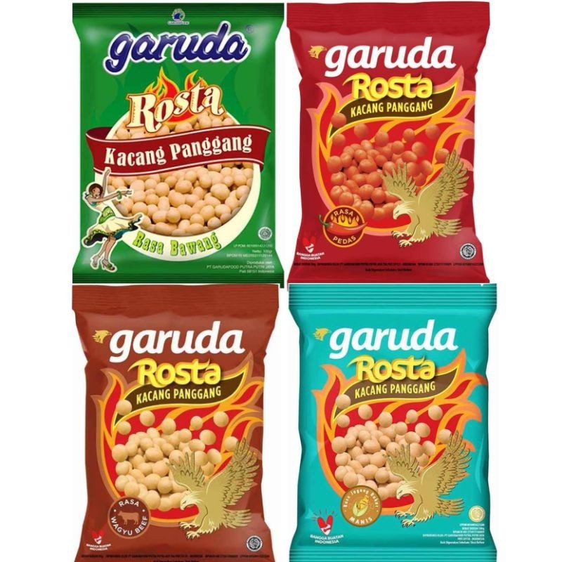 

GARUDA Kacang Rosta 90 95 gr | jagung bakar pedas bawang wagyu