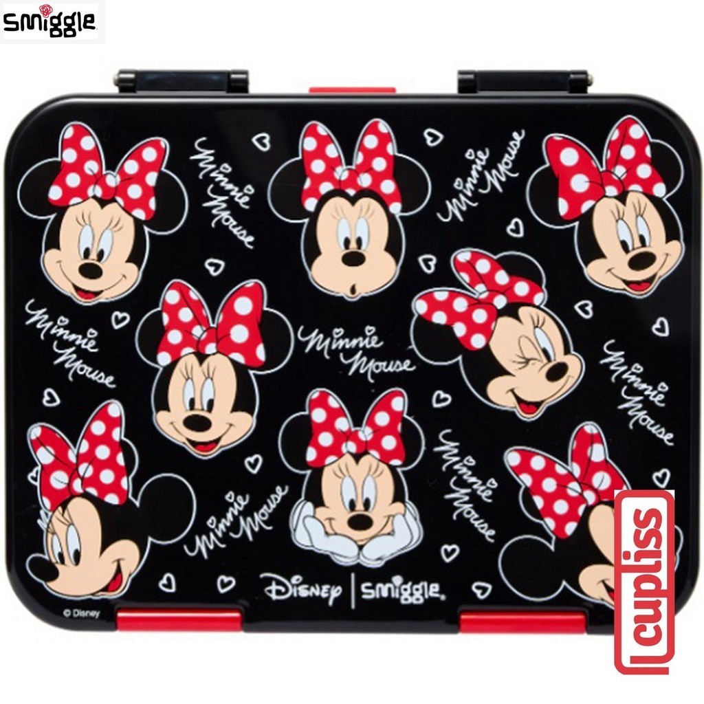 SMIGGLE Lunch Box Bento 445072 Minnie Mouse Happy Large