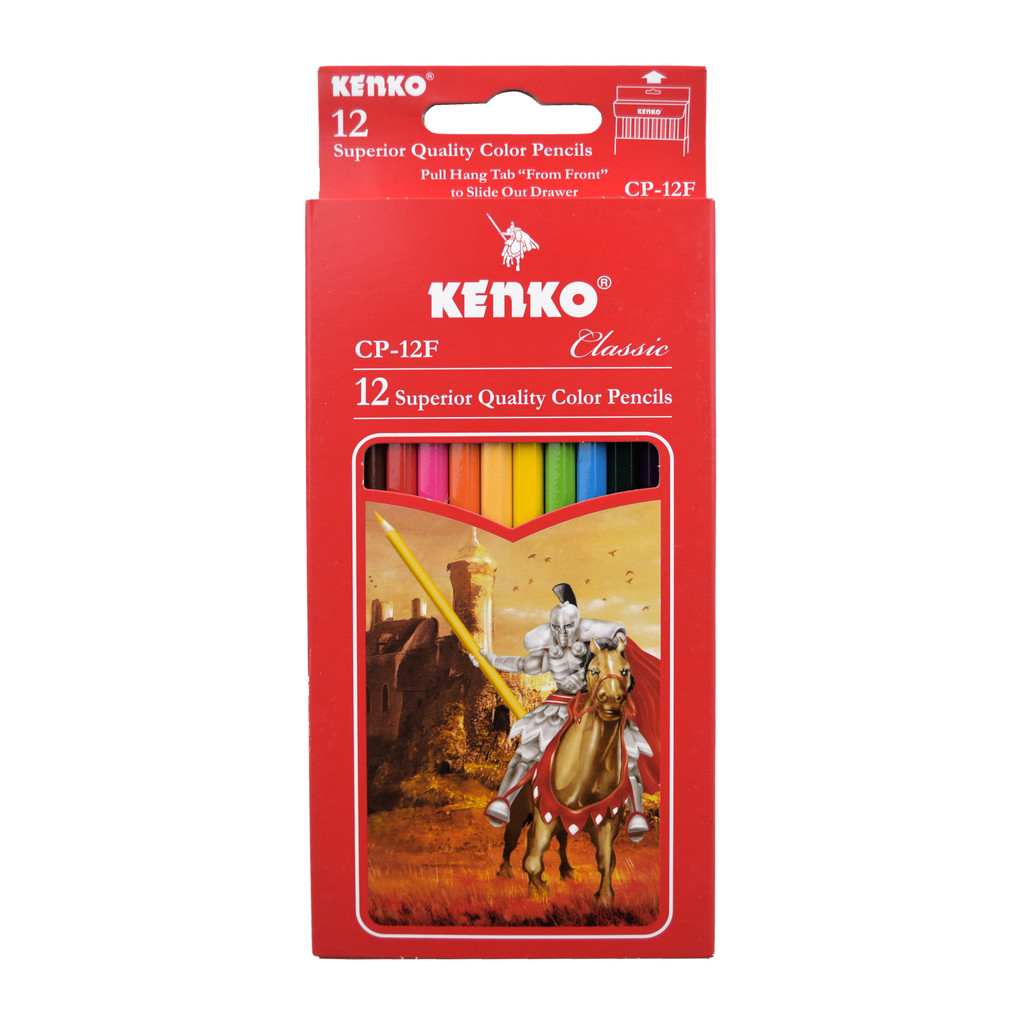 

PENSIL WARNA KENKO CP 12F PANJANG 12 WARNA