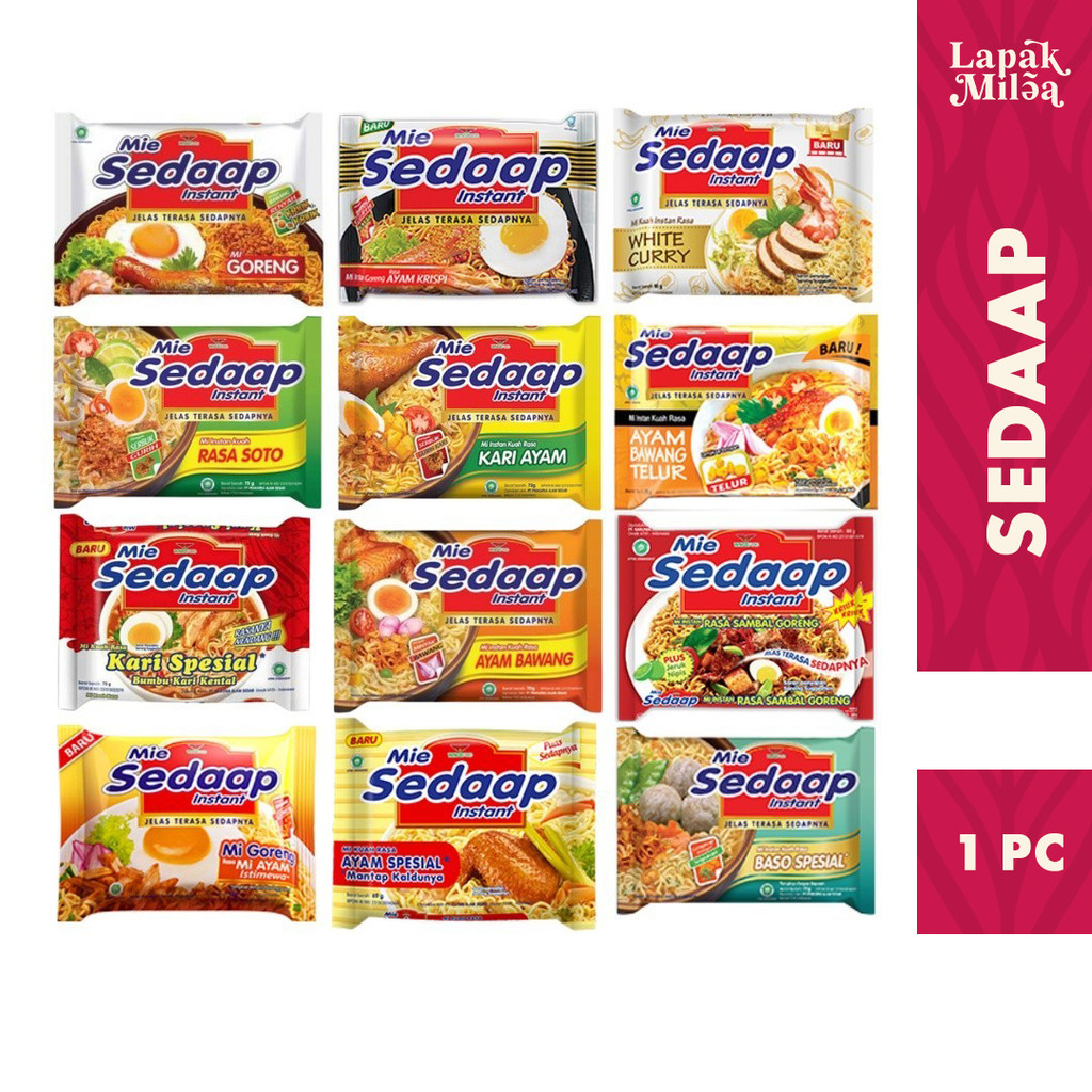 

[JATIM] Mie Goreng Sedaap All Variant Lengkap
