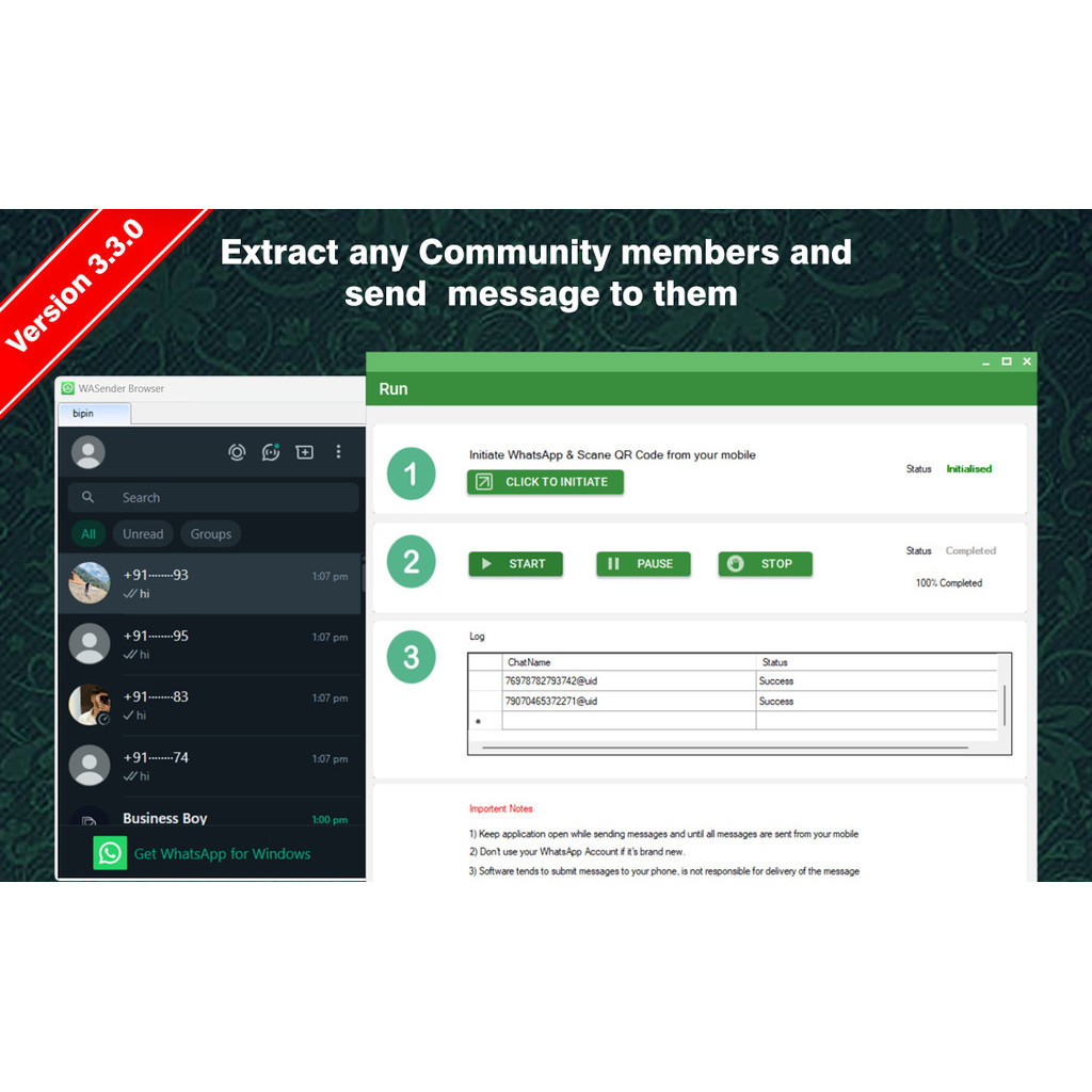 HOT PROMO WaBulker Bulk WhatsApp sender