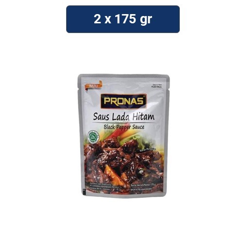 

Pronas Saus Black Pepper Instan 2 x 175 gr