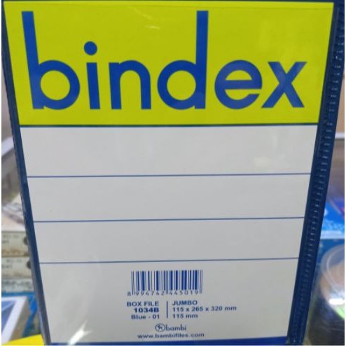 

Box File / Magazine Jumbo BINDEX 1034B Warna Biru