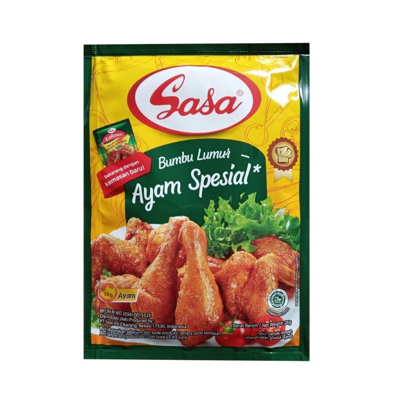 

Sasa Bumbu Lumur Ayam Spesial Renteng
