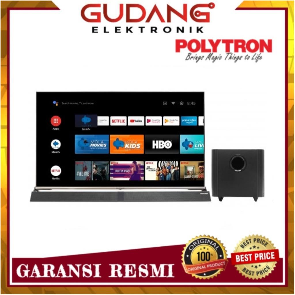 LED TV 50 INCH POLYTRON PLD 50BUG9953 ANDROID POLYTRON PLD-50BUG9953