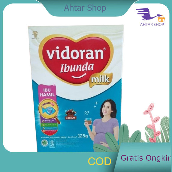Vidoran Bunda Susu Ibu Hamil 125gr Rasa Coklat