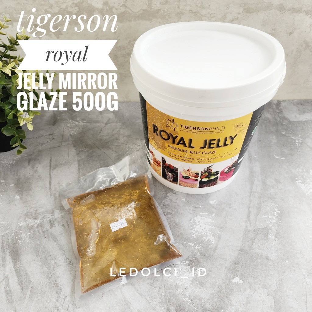 

TIGERSON MIRROR GLAZE ROYAL JELLY | TIGERSON NEUTRAL GEL ROYAL JELLY