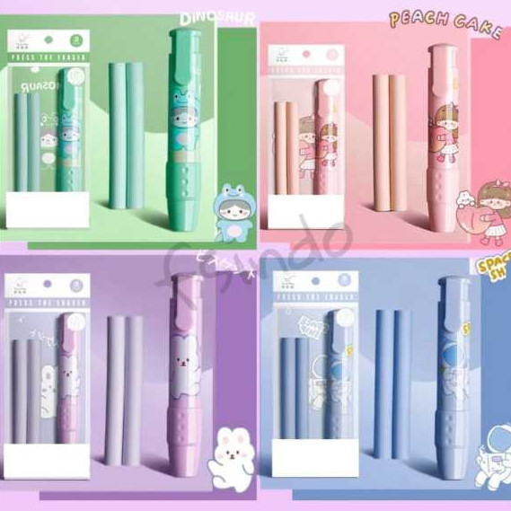 

Penghapus Pensil Tekan/ Penghapus Anak Karakter Pencil Eraser