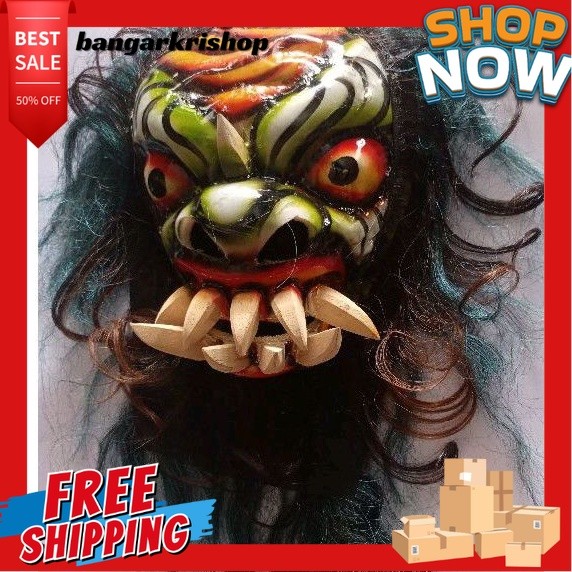 mainan anak topeng Buto gedruk  barongan BG