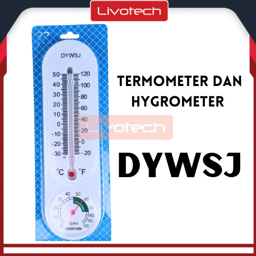 Termometer Higrometer Ruang Thermometer Hygrometer Analog Raksa Dywsj