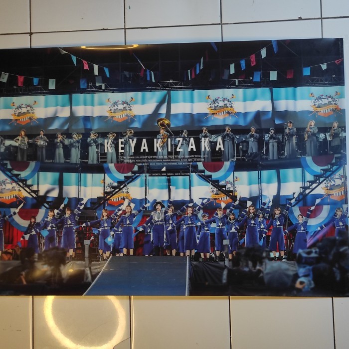 

Poster B2 Keyakizaka46 Concert Keyaki Republic HD SET isi 2 gulung
