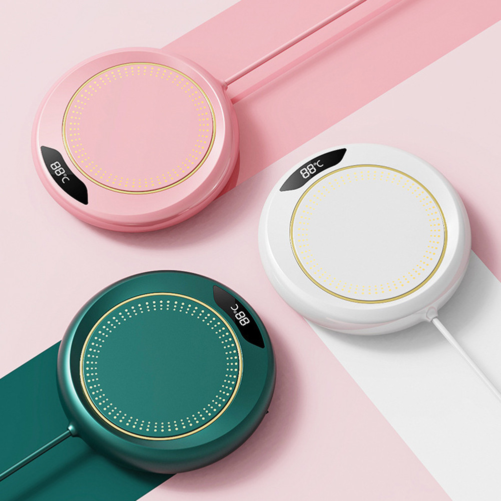 Coffee Mug Warmer Auto Shut Off Desk Mug Warmer Smart Coffee Cup Warmer Portable Cup Warmer for Heat