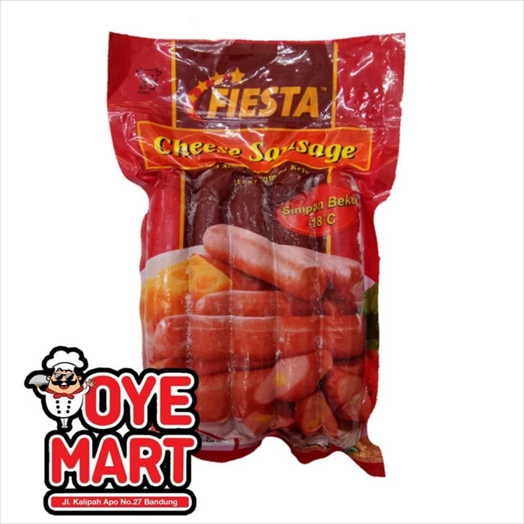 FIESTA CHEESE SAUSAGE 300GR/SOSIS SAPI DAN AYAM ISI KEJU HARGA PROMO