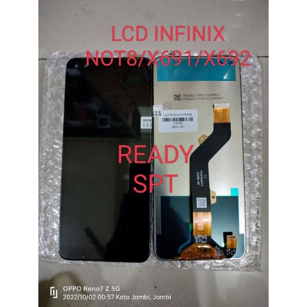 lcd infinix not8/ not 8/x692/x691