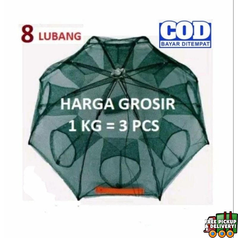 BUBU / jaring perangkap ikan & udang