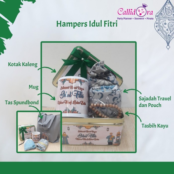 

DISKON Hampers lebaran sajadah tasbih mug lebaran - Hijau