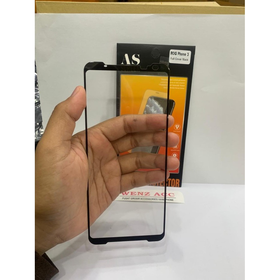 Asus ROG Phone 3 / Rog 3 Tempered Glass full Screen Anti Gores Kaca Full