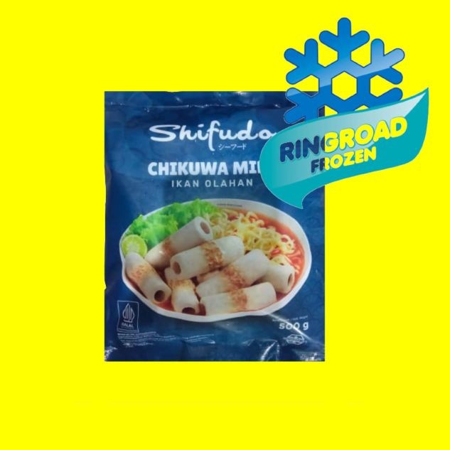 

SHIFUDO Chikuwa Mini 500 gr - Ikan Olahan bentuk Chikuwa kecil