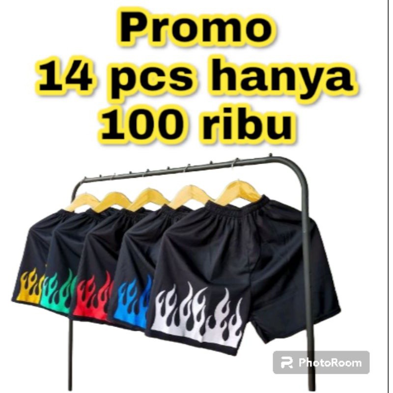 Celana Pendek Motif Api 100 Dapat 14 Pcs Celana Kolor Pendek Pria Terbaru Celana Pria Pendek Kolor