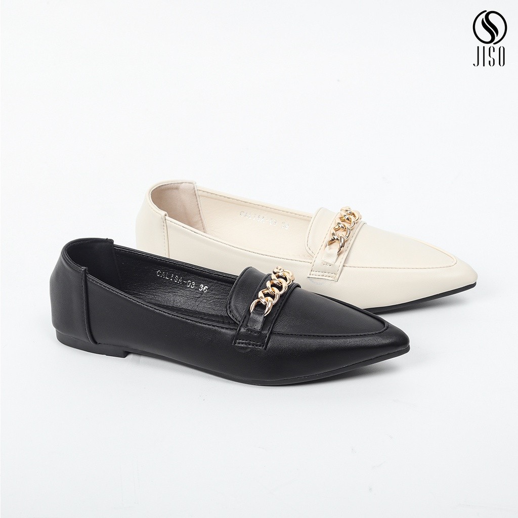 JISO CALISA-03 / Sepatu Flat Wanita Sepatu Kerja Wanita Import