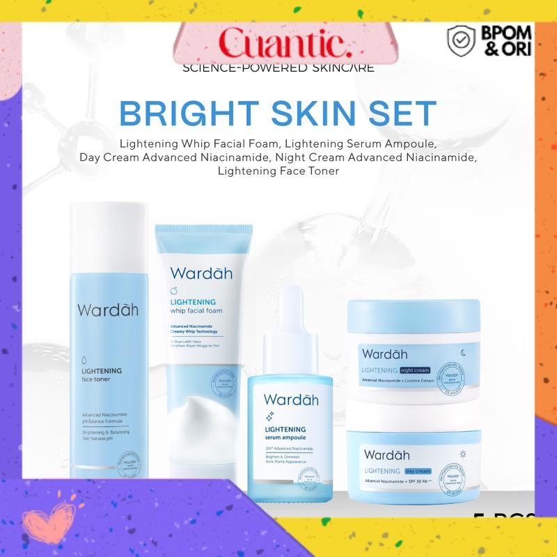 Wardah Lightening Series Day Cream Night Cream