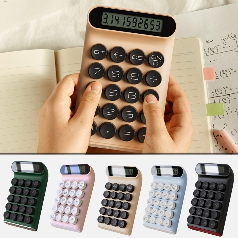 

Easy to Use Desktop Calculator Great for Office, Study,Travel Pocket Calculator Modern Design Comfortable DropShipping