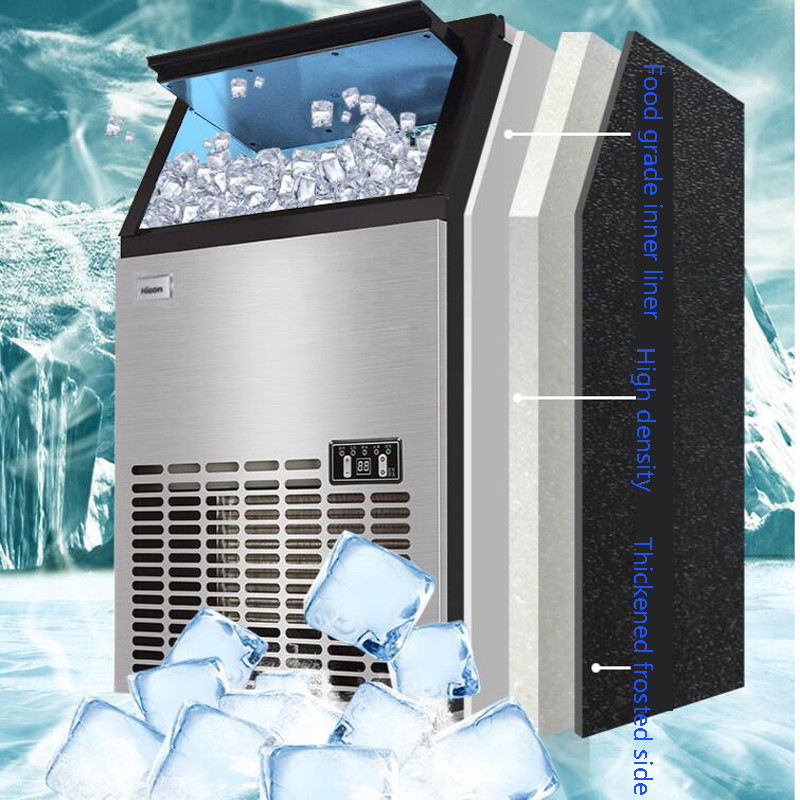PBOBP Ice Machine Portable Electric Ice Maker Machine Mini Countertop Ice Cube Maker Appliance Home 