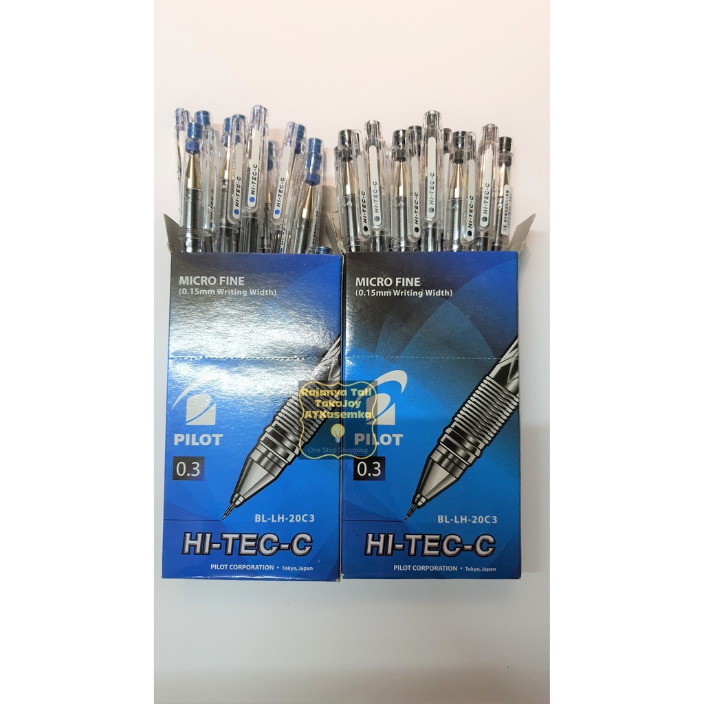 

ECER Pulpen HITEC 0.3 0.4 / Pen Pilot Hi Tec C