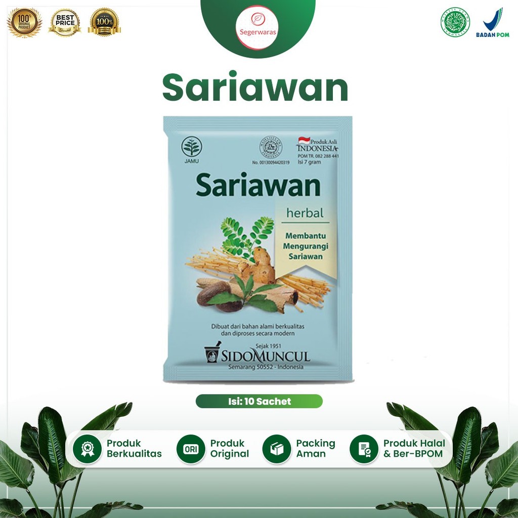 Obat Sariawan Herbal Sido Muncul | Solusi Panas Dalam Gusi Bengkak & Sakit Menelan