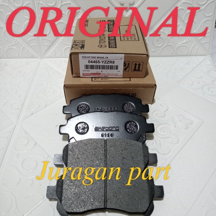 brake pad kampas rem depan toyota avanza xenia veloz rush terios ori