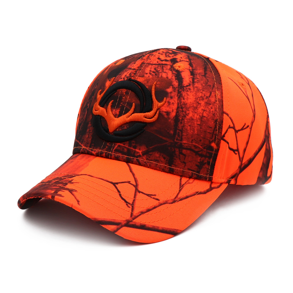 New Camo Baseball Cap Fishing Caps Men Outdoor Hunting Camouflage Jungle Hat 3D Deer Embroidery