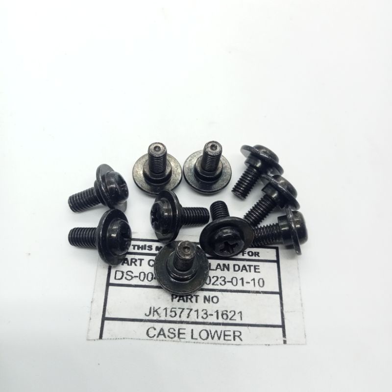 BOLT SCREW PAN M5X12 baut 8 BAUT COVER BODY HONDA