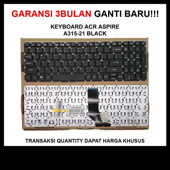 Keyboard Laptop A315-21 ACR .