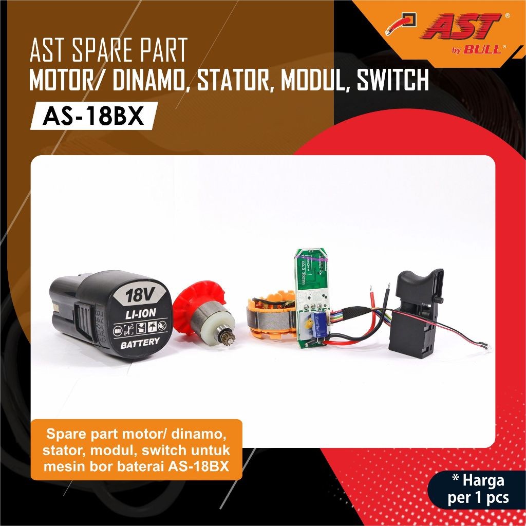 AST spare part AS-18BX motor / dinamo / stator / modul / switch